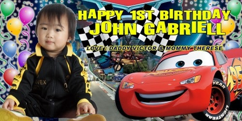 Thomas & Friends Birthday Banner Singapore