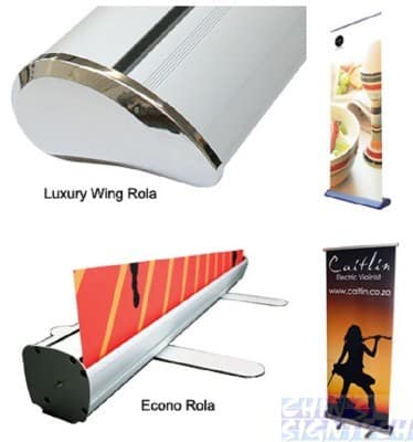 Comparision on Premium Pull Up Banner and economy pull up banner