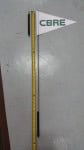 Tour guide flag pole