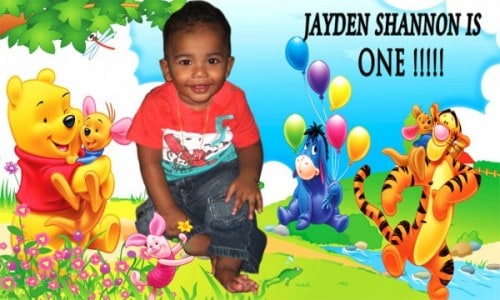 Winnie the Pooh Birthday Banner Singapore