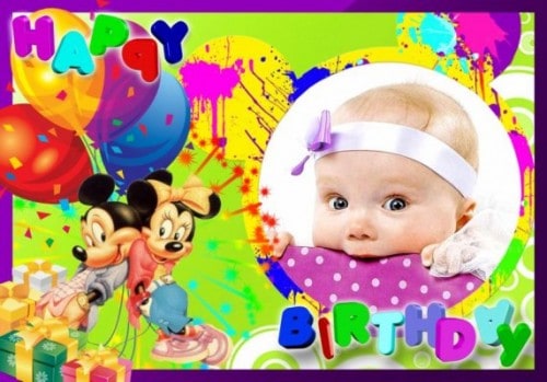 Mickey Mouse Birthday Banner Singapore