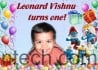 Smurf Birthday Banner Singapore