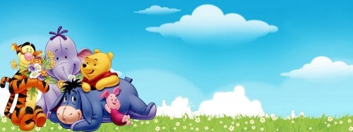 Winnie the Pooh Birthday Banner Singapore