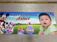 Mickey Mouse Birthday Banner