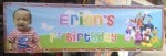 Mickey mouse birthday banner