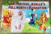 Winnie the pooh birthday banner