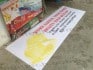 Safety Banner with helmet design