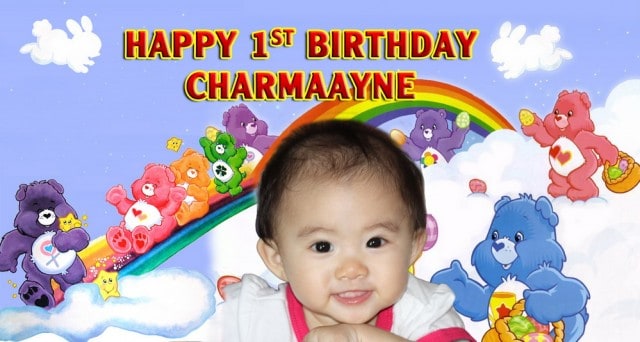 Care Bears Birthday Banner Singapore