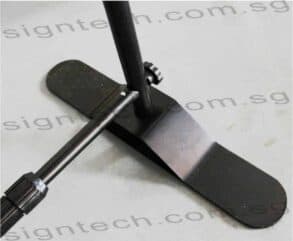 Telescopic Backdrop Stand Leg