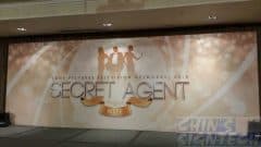 16 x 7ft secret agent theme backdrop printing