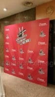 8 x 8 ft step and repeat Foam board backdrop