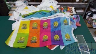 9 Colour buntings for Farmart
