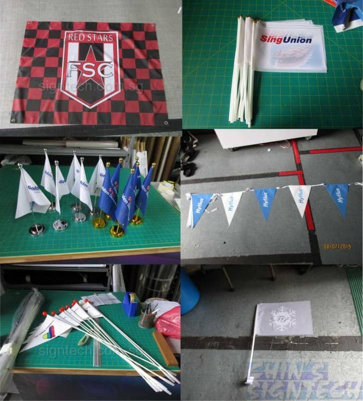 All sorts of flags printing products