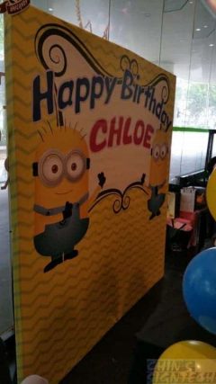 Birthday photo booth
