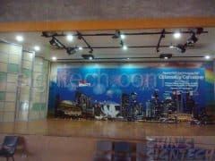 Citizenship ceremony backdrop