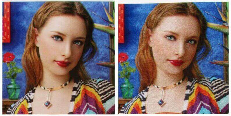 Difference between small droplets from 5 picoliters desktop printheads and large droplets 35 picoliters industrial printheads