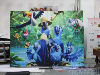 Fabric Pop Up Display - straight