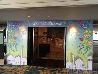 Hari Raya festival Door Entrance decoration