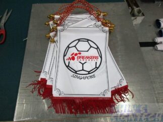 Fabric Plaque for Breakers Handball Singapore