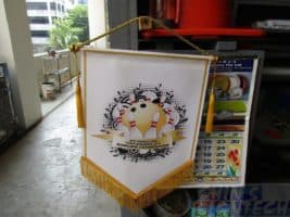 Podium banner
