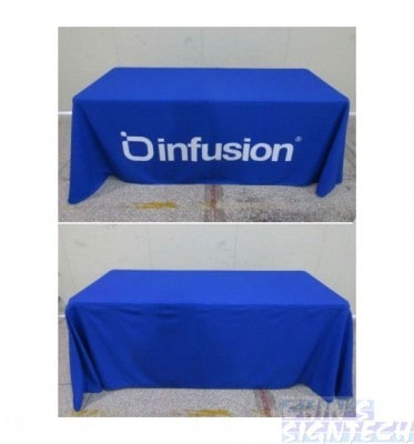 Trade Show Table Cloth – 4 Sided Full covers