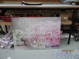 1st birdthay foam board