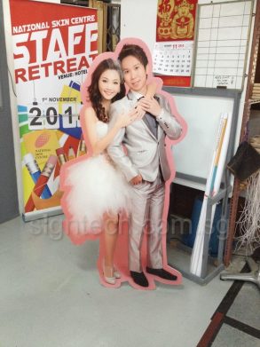 Standing Foam board for wedding