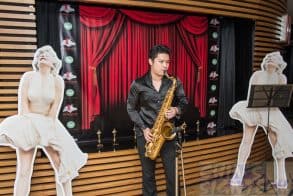 life size human shaped foam boards