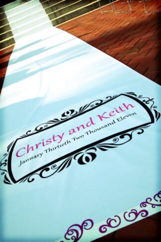 Wedding Aisle Runners singapore
