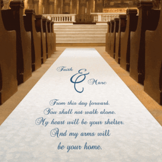 Wedding Aisle Runners singapore