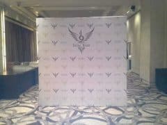 8 x 8ft step and repeat photo booth