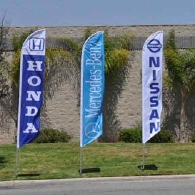 Custom Feather Flags