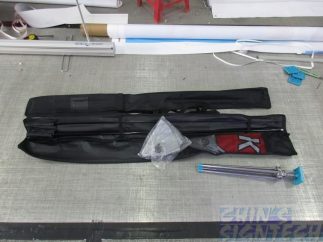 Whole setup in Carry bag for Teardrop flag