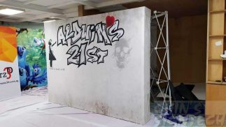 4 x 3 Pop Up Display for Aldwin's 21st