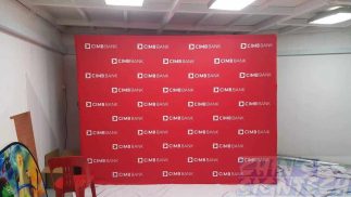 4 x 3 Pop Up display for CIMB Bank road show