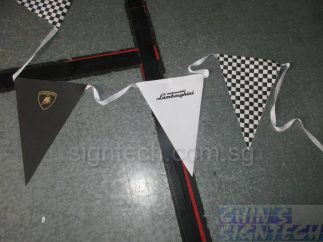 triangular flags bunting