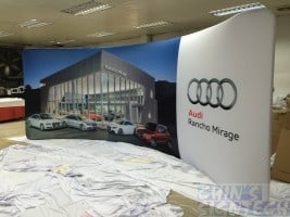 Curve Tension Fabric Backdrop