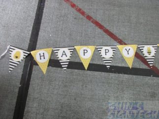 Custom Bunting printing