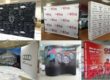many types of portable backdrop displays