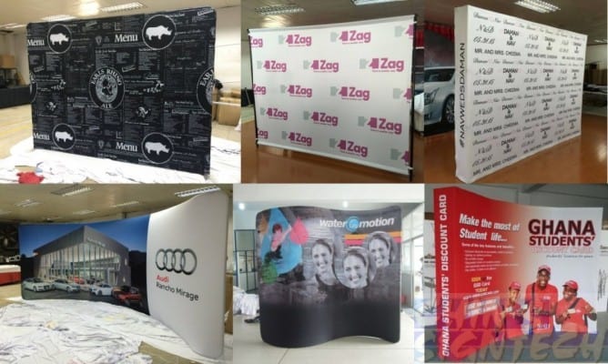 many types of portable backdrop displays many types of portable backdrop displays
