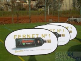 Pop Up A Frames at tennis court