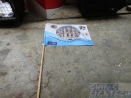 UOB Bank Teambuilding flag