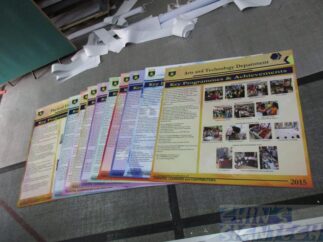Poster printing for Beatty sec school