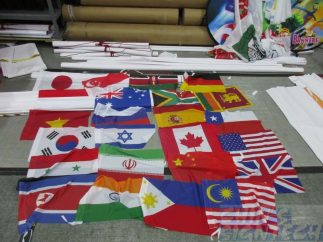 24 major country flags
