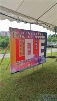 3 x 2m Backdrop for Countdown event at Sengkang Riverside Park