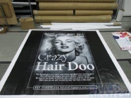 8 x 5ft PVC banner printing for dancing with friends Photo Booth backdrop - HairDo