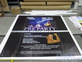 8 x 5ft PVC banner printing for dancing with friends Photo Booth backdrop - PreParty