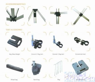 Accessories for Aluminum tent