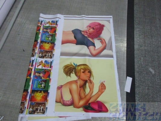 Vivid colour from dye sublimation printing