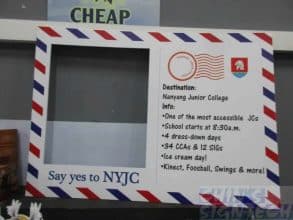 foam board frame for NYJC